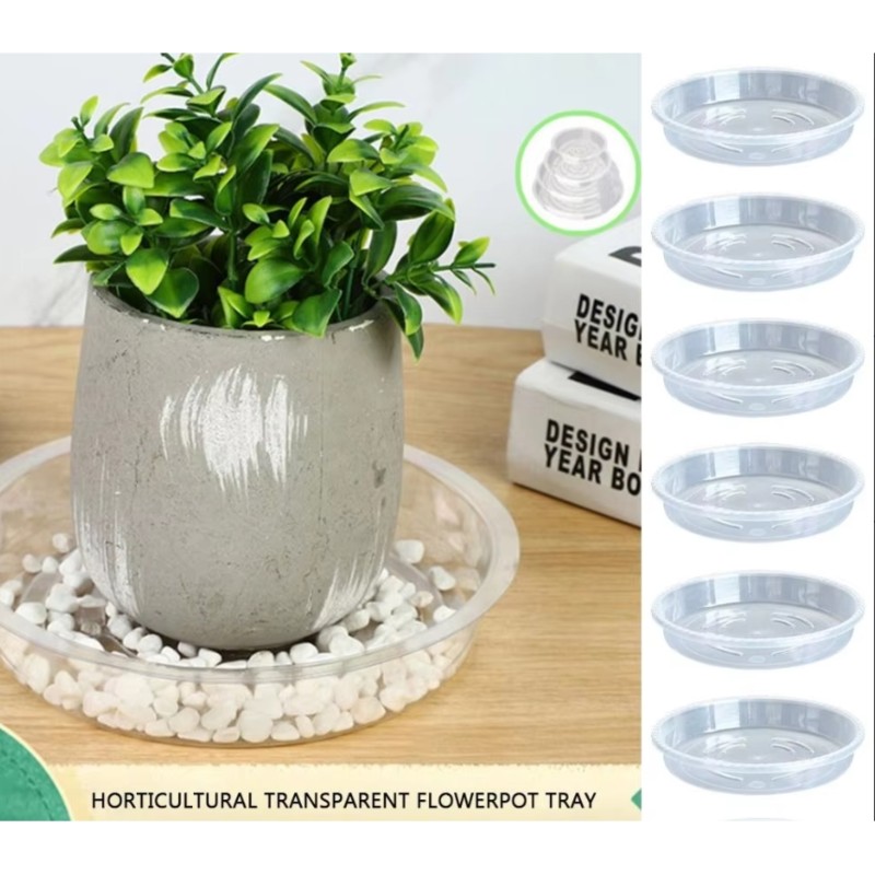 Drip Tray Saucer - ABFU-Plant Saucer Round Flower Pot Tray