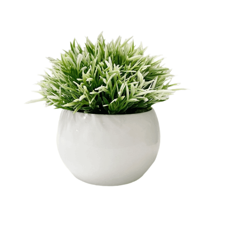Bonsai Garden Zen - with Pot Artificial Plants Outdoor Decor