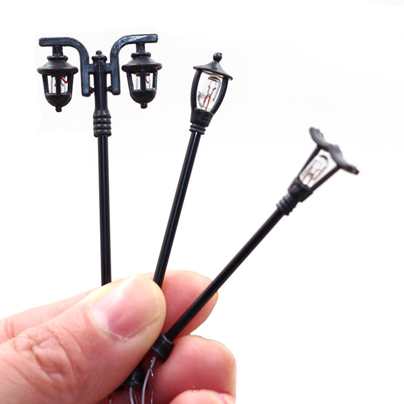 Bonsai Gardenia - 4Pcs Miniatures Road Light Micro Landscape