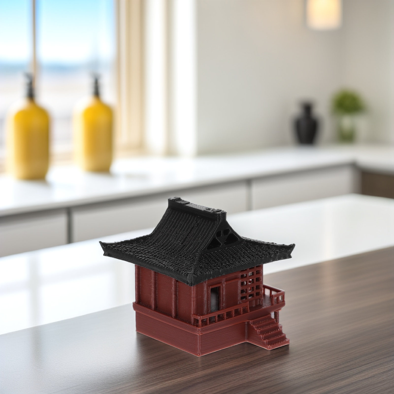 Miniature Chinese Style Pavili - Bonsai Garden With Sand 评论和价格