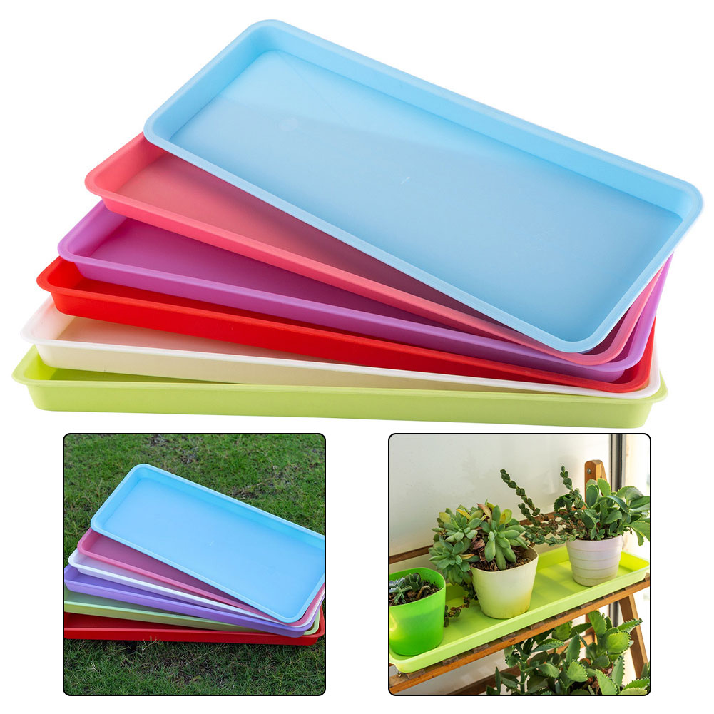 Plastic Plant Saucers 6 Pieces - Drip Tray Saucer 评论和价格