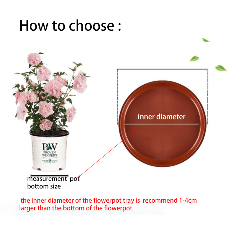 10pcs Plastic Flower Pot Tray  - Drip Tray Saucer 评论和价格