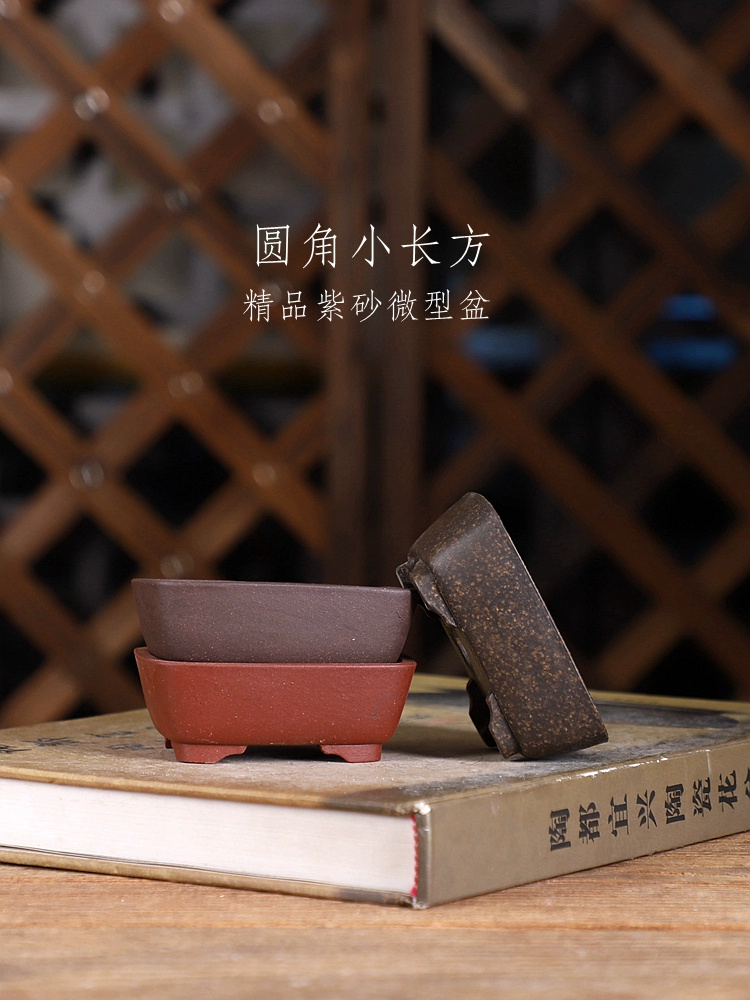 Purple Sand Round Angle Rectan - Bonsai Garden With Sand 评论和价格