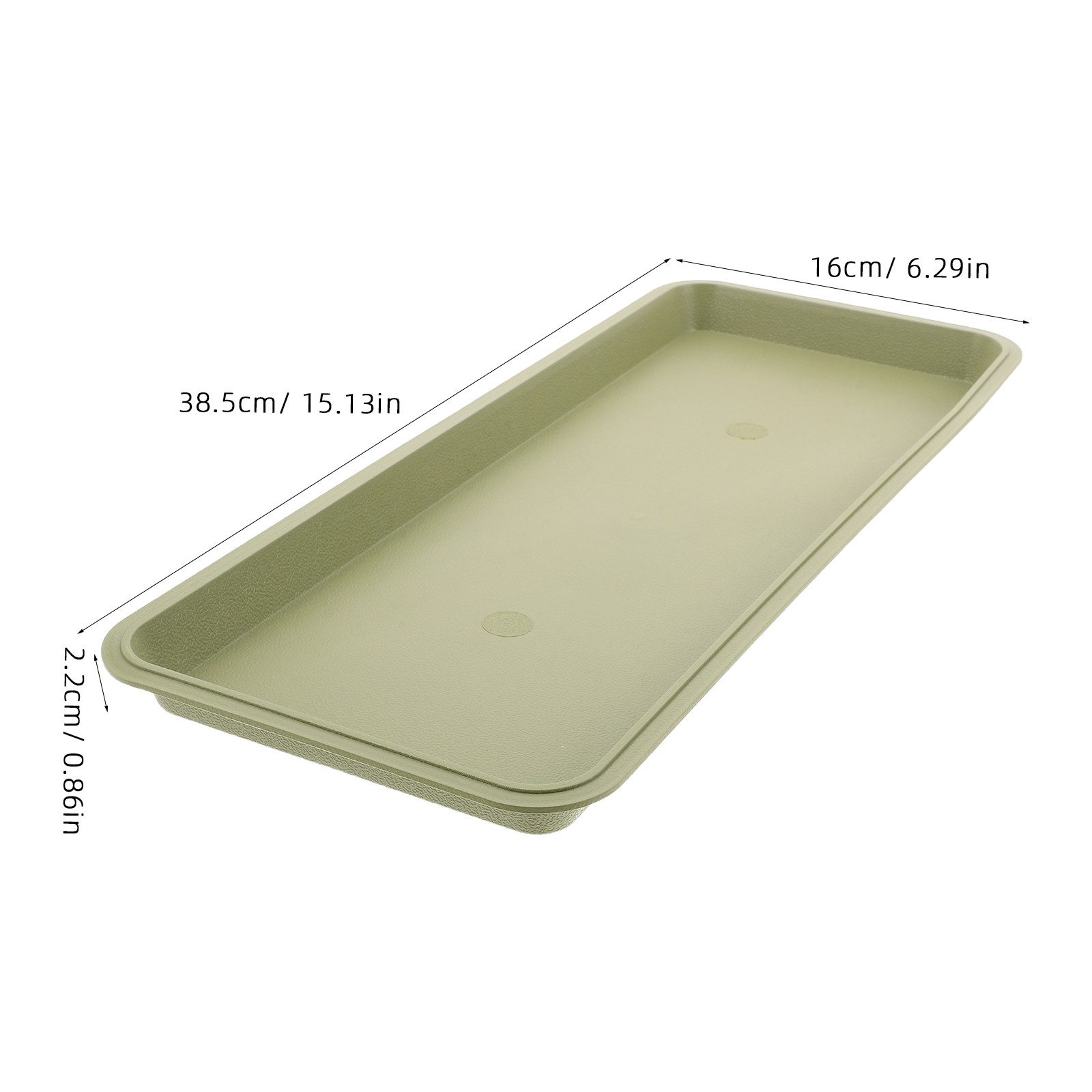 Rectangular Flower Pot Tray Pl - Drip Tray Saucer 评论和价格