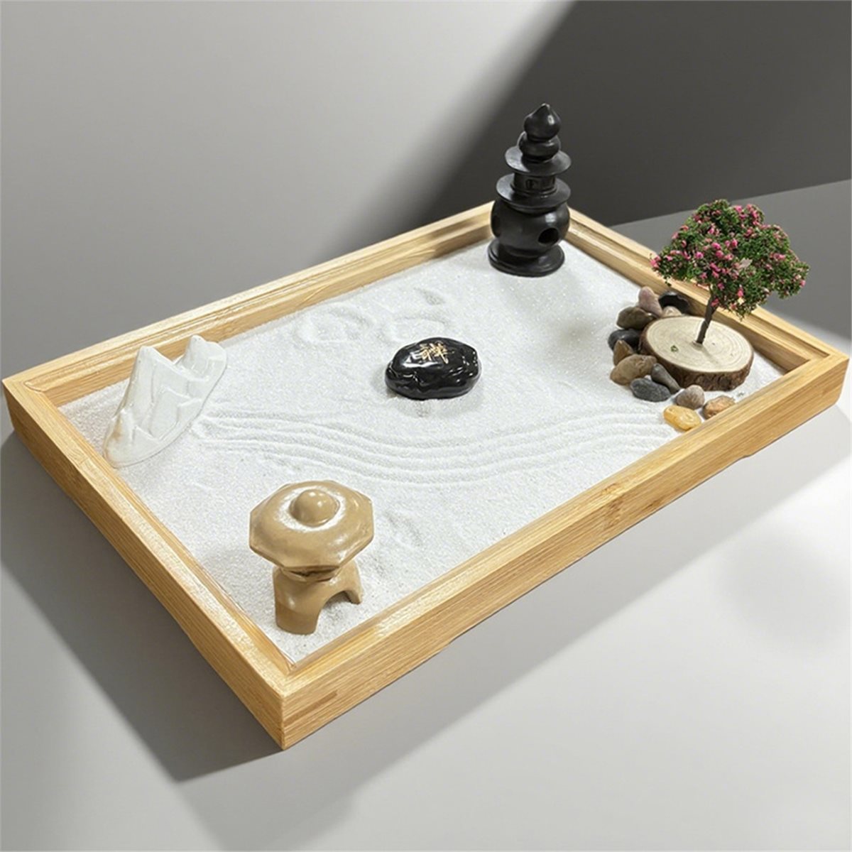618 Mega Sale Japanese Garden  - Bonsai Garden With Sand 评论和价格