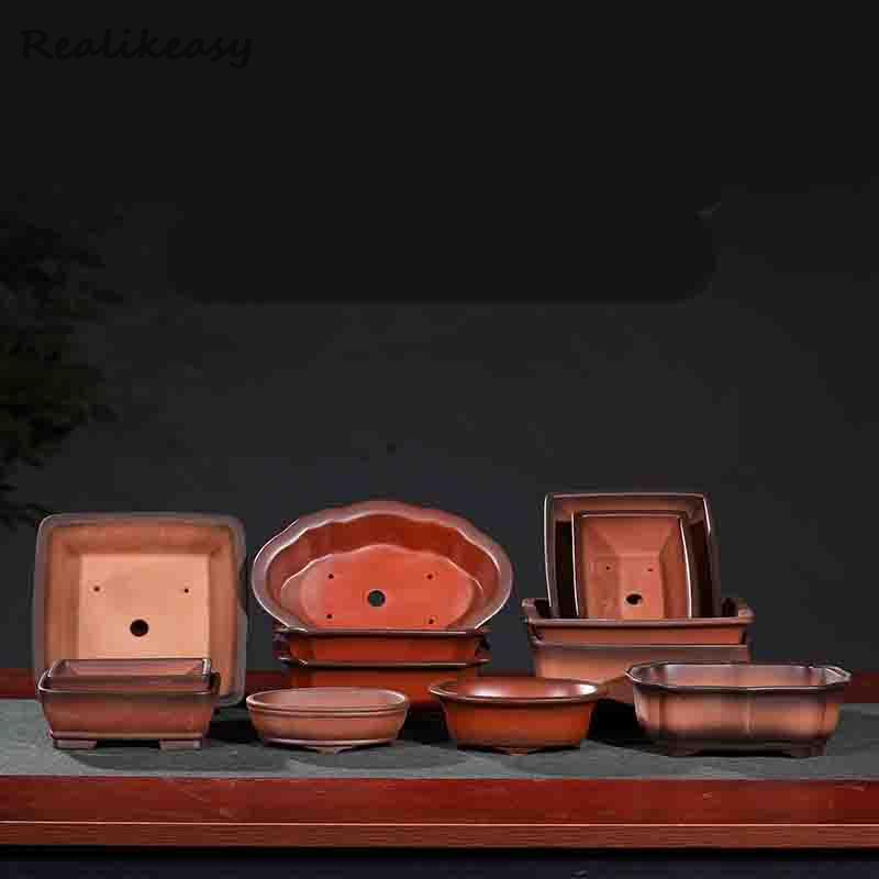 Chinese Yixing Purple Sand Cer - Bonsai Garden With Sand 评论和价格