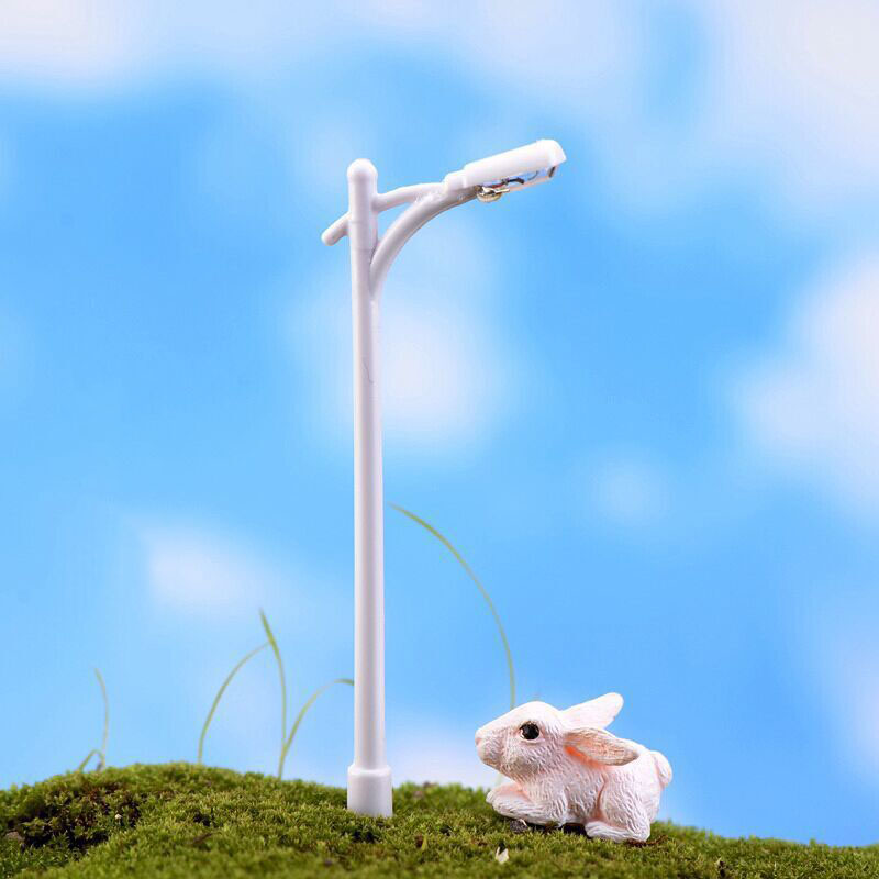 4Pcs Miniatures Road Light Mic - Bonsai Gardenia 评论和价格