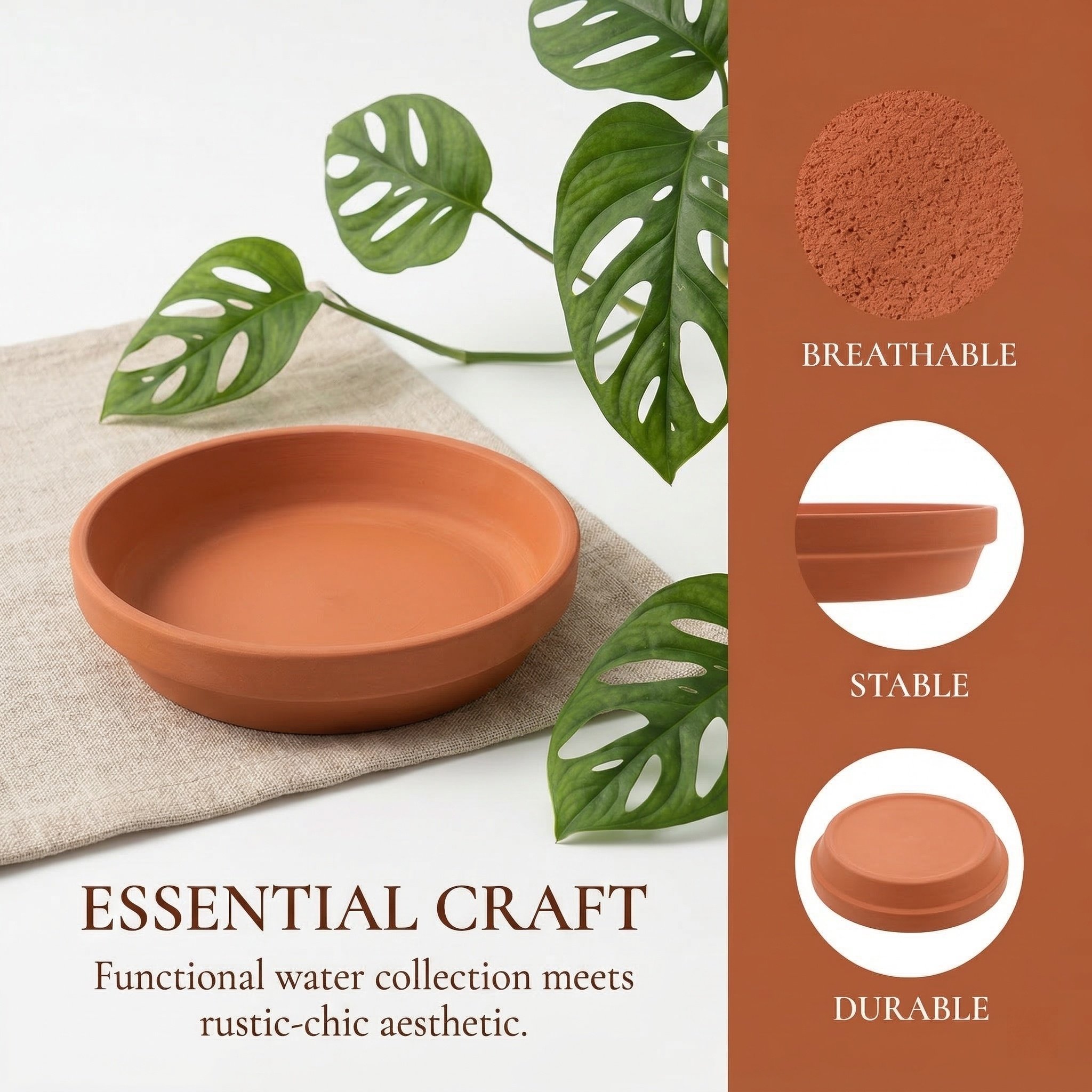12pcs Plant Pot Saucers 11cm T - Drip Tray Saucer 评论和价格