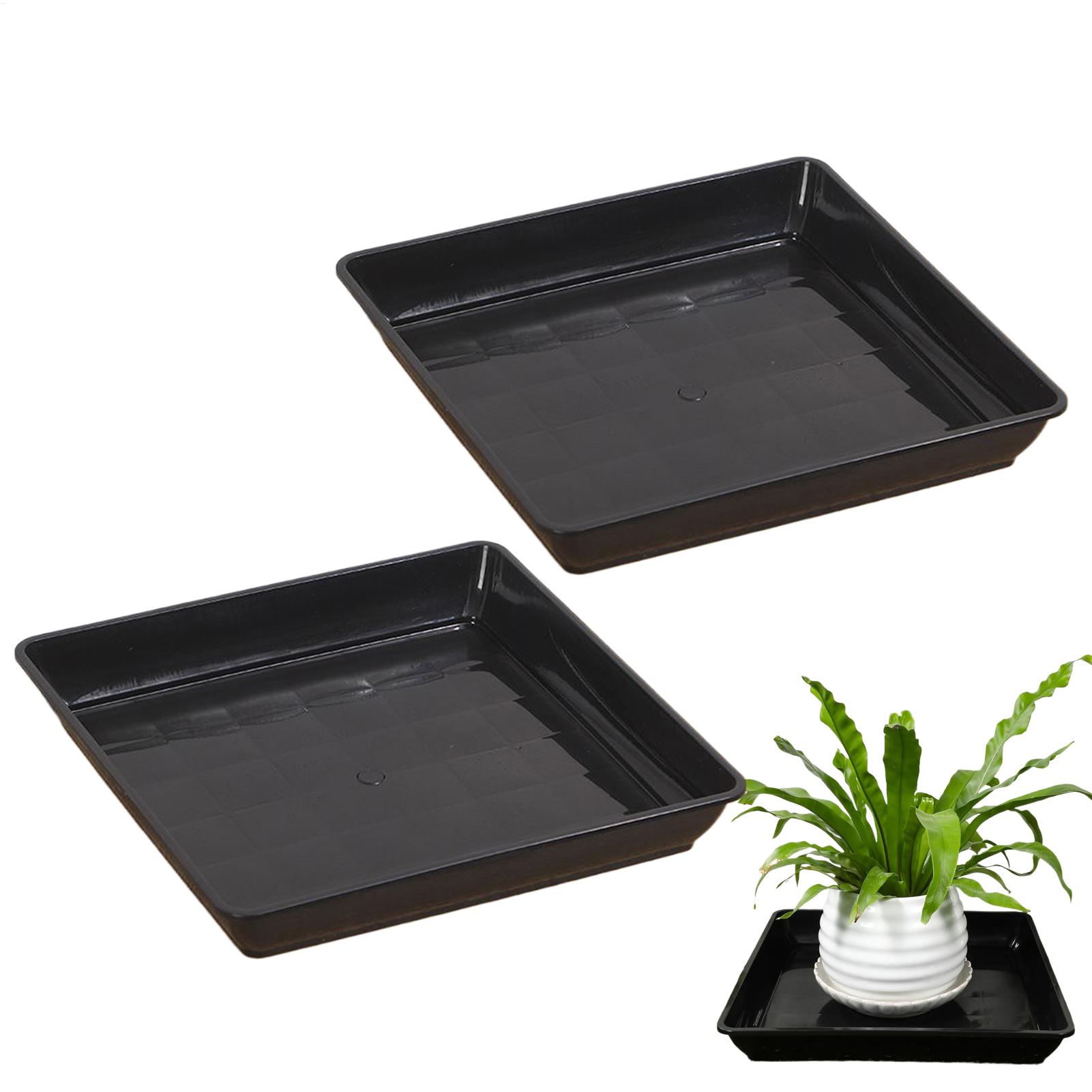Plant Trays for Pots 2 Pieces  - Drip Tray Saucer 评论和价格