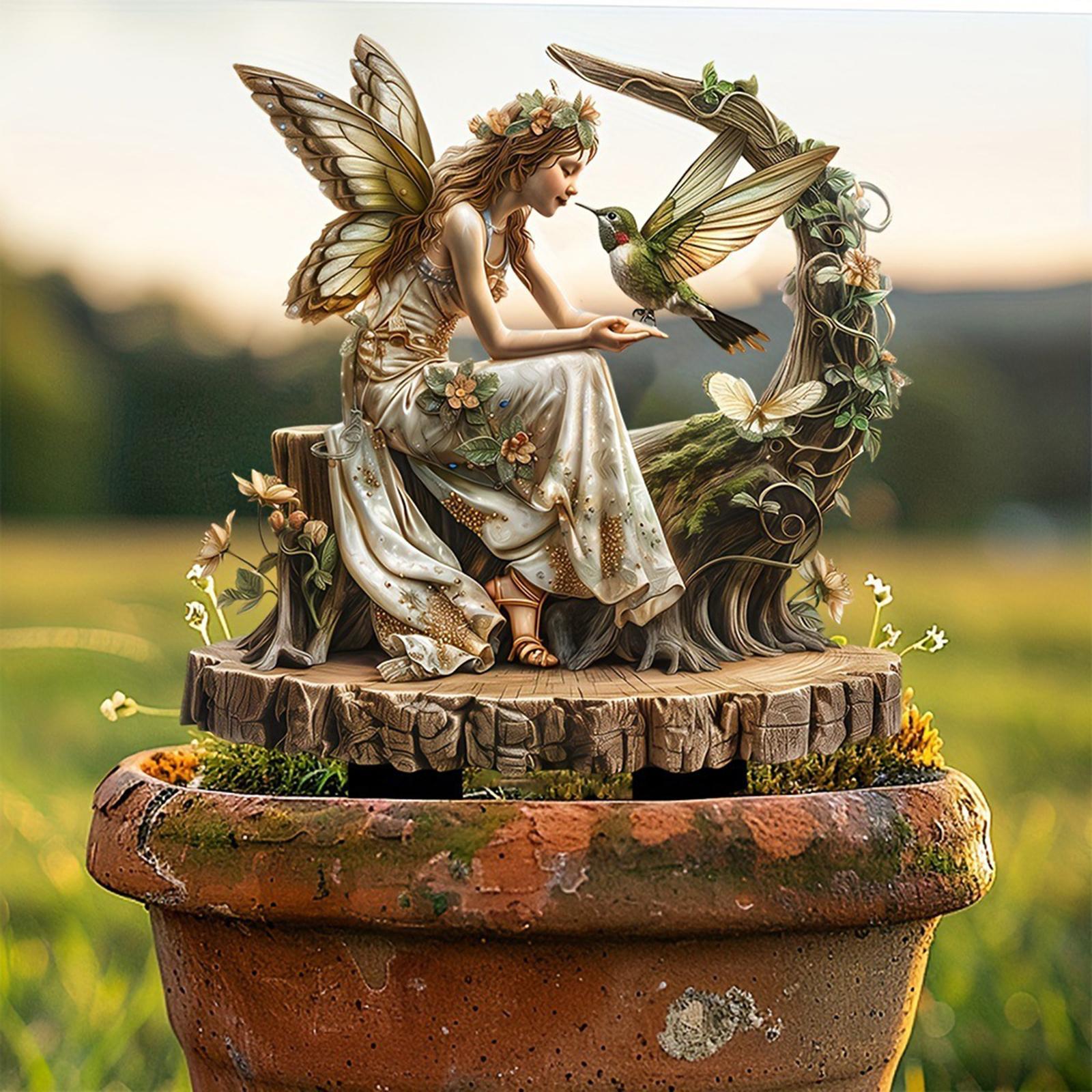 Fairy Decorative Garden Stake  - Bonsai Gardenia 评论和价格