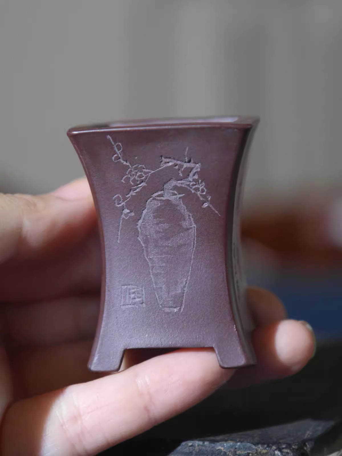 Ceramic Bonsai Pot ,Handmade C - Bonsai Garden With Sand 评论和价格