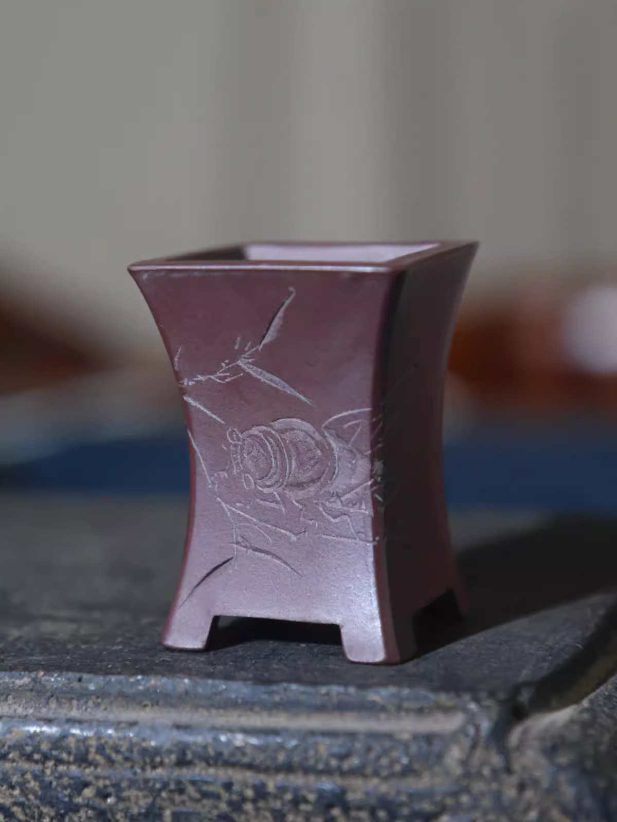 Ceramic Bonsai Pot ,Handmade C - Bonsai Garden With Sand 评论和价格