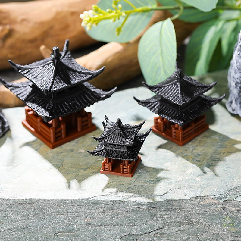 Mini Pagoda Statue Fairy Garde - Bonsai Garden Zen 评论和价格
