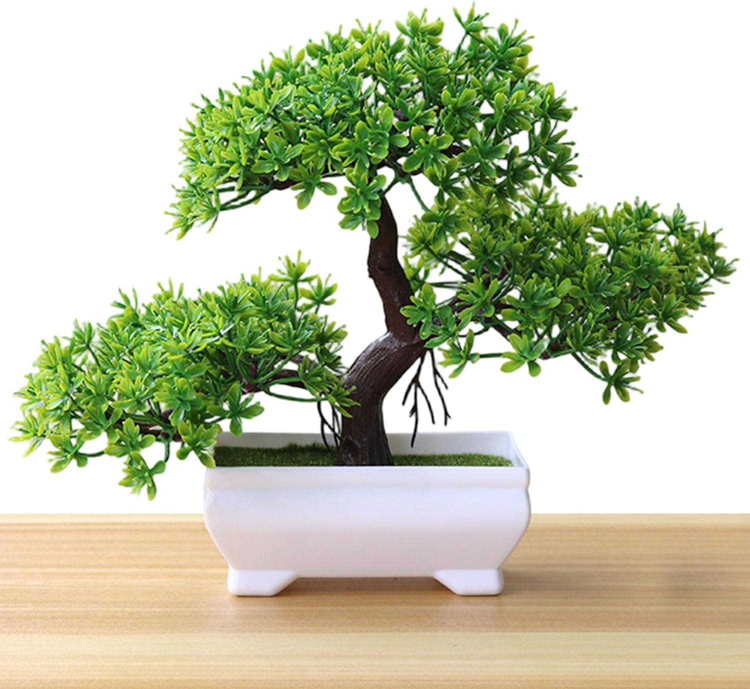 1/2Pcs Artificial Bonsai Tree  - Bonsai Gardenia 评论和价格